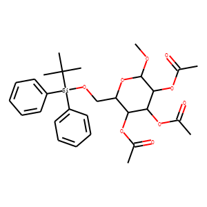 Methyl-6-O-(tert.-butyldiphenylsilyl)-2,3,4-tri-O-acetyl-α-D-galactopyranoside