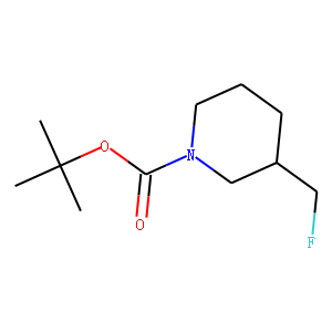 1-Piperidinecarboxylic acid, 3-(fluoroMethyl)-, 1,1-diMethylethyl ester