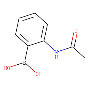 2-Acetylaminophenylboronic acid