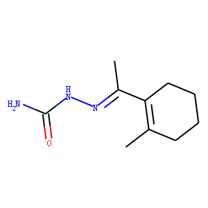 Methyl(2-methyl-1-cyclohexen-1-yl) ketone semicarbazone