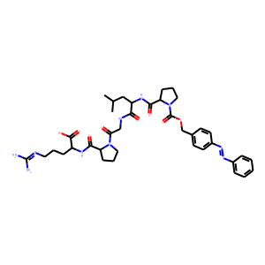 4-PHENYLAZOBENZYLOXYCARBONYL-L-PRO-LEU-GLY-PRO-D-ARG DIHYDRATE