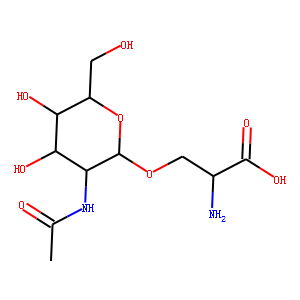 O-(2-Acetamido-2-deoxy-D-glucopyranosyl)-L-serine