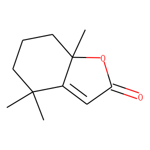 (2,6,6-Trimethyl-2-hydroxycyclohexylidene)acetic acid lactone