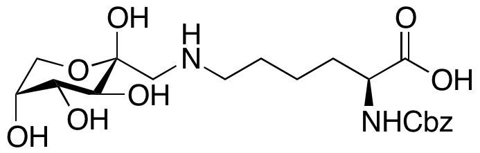 N6-(1-Deoxy-D-fructos-1-yl)-N2-[(phenylmethoxy)carbonyl]-L-Lysine