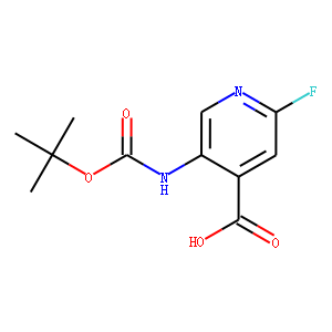 5-TERT-BUTOXYCARBONYLAMINO-2-FLUOROISONICOTINIC ACID