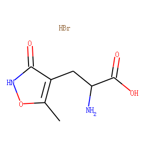 (R,S)-α-Amino-3-hydroxy-5-methyl-4-isoxazolepropionic Acid Hydrobromide