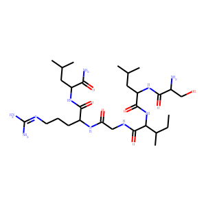 H-SER-LEU-ILE-GLY-ARG-LEU-NH2