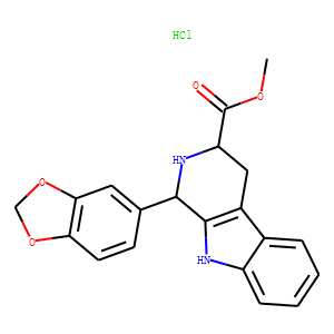 (1R,3R)-9H-PYRIDO[3,4-B]INDOLE-3-CARBOXYLIC ACID, 1,2,3,4-TETRAHYDRO-1-(3,4-METHYLENEDIOXYPH ENYL), 