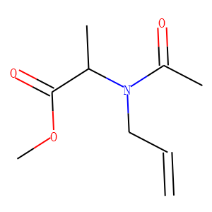 Alanine,  N-acetyl-N-2-propenyl-,  methyl  ester  (9CI)