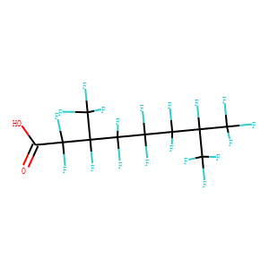 2,​2,​3,​4,​4,​5,​5,​6,​6,​7,​8,​8,​8-​Tridecafluoro-​3,​7-​bis(trifluoromethyl)​-octanoic Acid