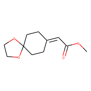 Methyl 2-(1,4-dioxaspiro[4.5]decan-8-ylidene)acetate