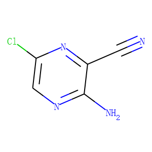 3-Amino-6-chloropyrazine-2-carbonitrile