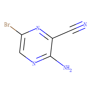 3-Amino-6-bromopyrazine-2-carbonitrile