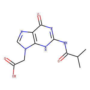 9H-Purine-9-acetic acid, 1,6-dihydro-2-[(2-Methyl-1-oxopropyl)aMino]-6-oxo-
