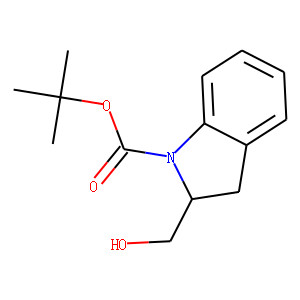 TERT-BUTYL 2-(HYDROXYMETHYL)-1-INDOLINECARBOXYLATE