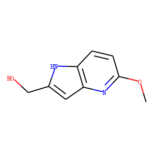 (5-METHOXY-1H-PYRROLO[3,2-B]PYRIDIN-2-YL)METHANOL