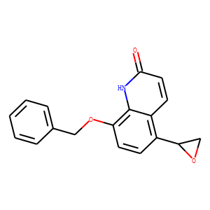 2(1H)-Quinolinone, 5-(2R)-oxiranyl-8-(phenylmethoxy)-