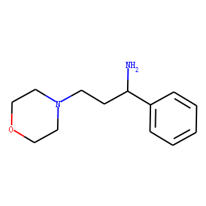 4-Morpholinepropanamine, -phenyl-