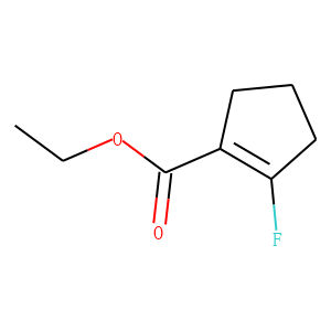 1-Cyclopentene-1-carboxylicacid,2-fluoro-,ethylester(9CI)