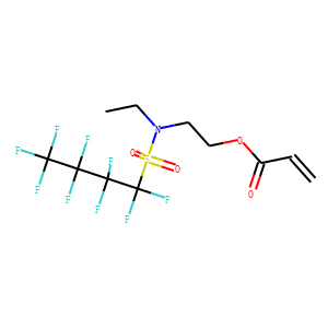 2-[ethyl[(nonafluorobutyl)sulphonyl]amino]ethyl acrylate