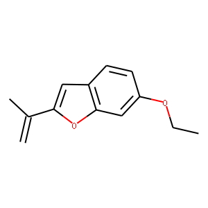 Benzofuran, 6-ethoxy-2-(1-methylethenyl)- (9CI)