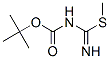 Carbamic acid, [imino(methylthio)methyl]-, 1,1-dimethylethyl ester (9CI)