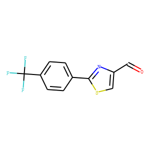 2-[4-(TRIFLUOROMETHYL)PHENYL]-1,3-THIAZOLE-4-CARBALDEHYDE