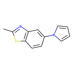 Benzothiazole, 2-methyl-5-(1H-pyrrol-1-yl)- (9CI)