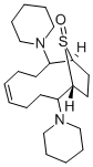 2,9-Dipiperidino-13-thiabicyclo(8.2.1)tridec-5-ene 13-oxide