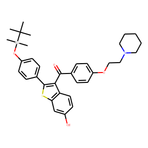 4’-tert-Butyldimethylsilyl-6-hydroxy Raloxifene