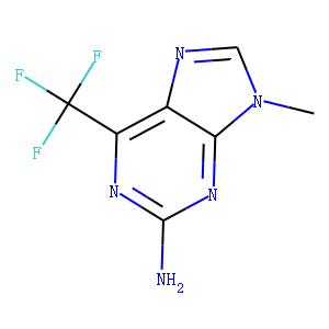 9-METHYL-6-(TRIFLUOROMETHYL)-9H-PURIN-2-AMINE