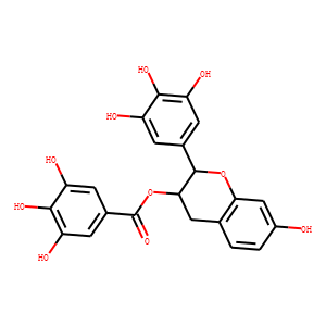 (+)-3,4,5-Trihydroxybenzoic acid (2S,3R)-3,4-dihydro-7-hydroxy-2-(3,4,5-trihydroxyphenyl)-2H-1-benzo