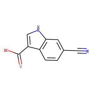 6-Cyano-1H-indole-3-carboxylic acid