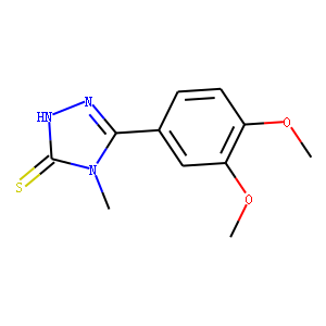 5-(3,4-DIMETHOXYPHENYL)-4-METHYL-4H-1,2,4-TRIAZOLE-3-THIOL