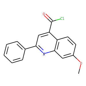 4-QUINOLINECARBONYL CHLORIDE,7-METHOXY-2-PHENYL-