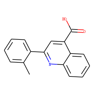 2-(2-METHYLPHENYL)QUINOLINE-4-CARBOXYLIC ACID