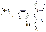 N-(3-dimethylaminodiazenylphenyl)-3-pyridin-1-yl-propanamide chloride