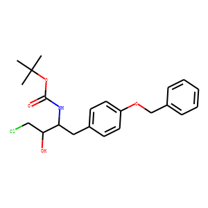 tert-butyl (2S,3S)-1-(4-(benzyloxy)phenyl)-4-chloro-3-hydroxybutan-2-ylcarbamate