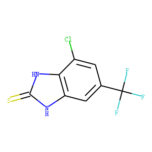 4-CHLORO-2-MERCAPTO-6-(TRIFLUOROMETHYL)BENZIMIDAZOLE
