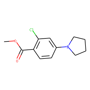 Methyl 2-Chloro-4-(1-pyrrolidinyl)benzoate