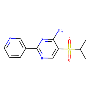 5-(ISOPROPYLSULFONYL)-2-(3-PYRIDYL)PYRIMIDIN-4-AMINE