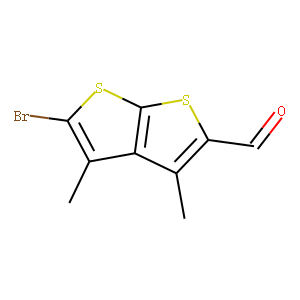 5-BROMO-3,4-DIMETHYLTHIENO[2,3-B]THIOPHENE-2-CARBOXALDEHYDE