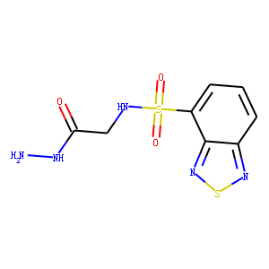 N4-(2-HYDRAZINO-2-OXOETHYL)-2,1,3-BENZOTHIADIAZOLE-4-SULFONAMIDE