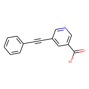 5-(2-PHENYLETH-1-YNYL)NICOTINIC ACID