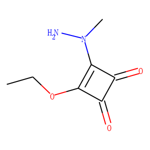 3-ETHOXY-4-(1-METHYLHYDRAZINO)CYCLOBUT-3-ENE-1,2-DIONE