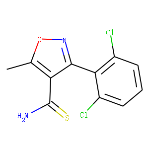 3-(2,6-DICHLOROPHENYL)-5-METHYLISOXAZOLE-4-CARBOTHIOAMIDE