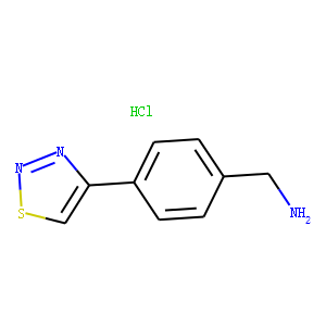 4-(1,2,3-THIADIAZOL-4-YL)BENZYLAMINE HYDROCHLORIDE
