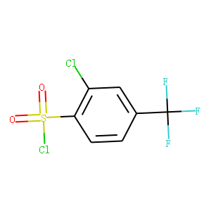 2-CHLORO-4-(TRIFLUOROMETHYL)BENZENESULFONYL CHLORIDE