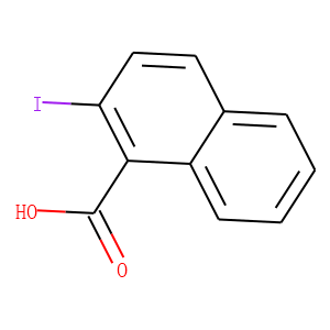 2-Iodonaphthalene-1-carboxylic acid