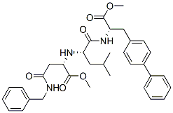 L-Alanine, 3-[1,1-biphenyl]-4-yl-N-[N-[1-(methoxycarbonyl)-3-oxo-3-[(phenylmethyl)amino]propyl]-L-le